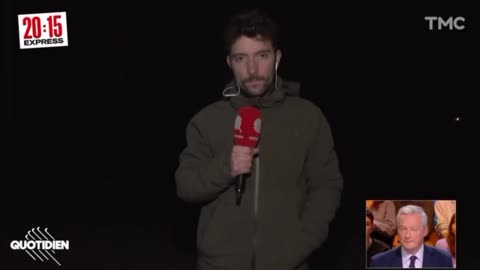 in Druzhkivka The moment of explosion