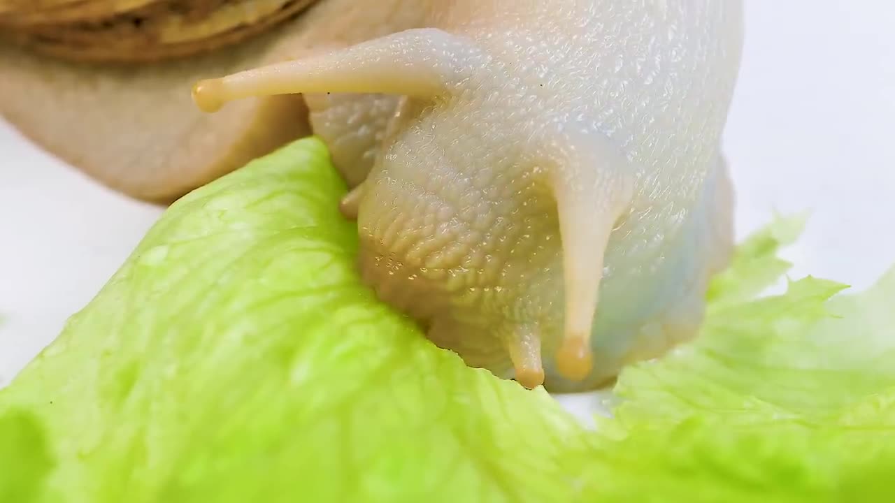 Giant Snail Garry is Exploring His New Cool Terrarium House!-4