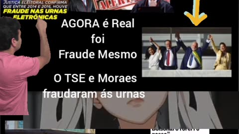 FORAM OS 5 QUE FRAUDARAM AS URNAS PARTICIPAÇÃO 👉GLOBO, ALCKMIN, LULA,MORAES E TSE. 👉CPI PESQUISA - FOI VETADA 👉 CÓDIGO FONTE - ATÉ AGORA NADA 👉 TODOS DO TSE PARTICIPARAM DA FRAUDE, MESÁRIOS FORAM ESCOLHIDOS. A FRAUDE FOI REAL !!!