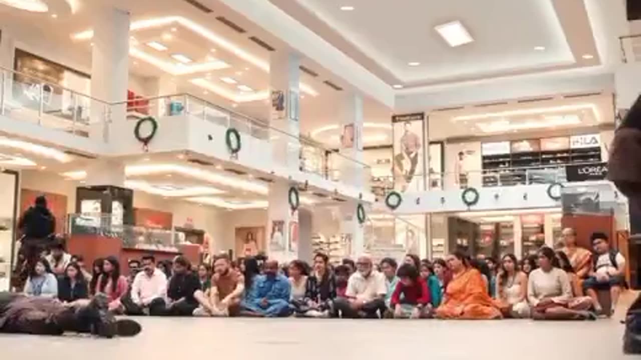 Action movie scene