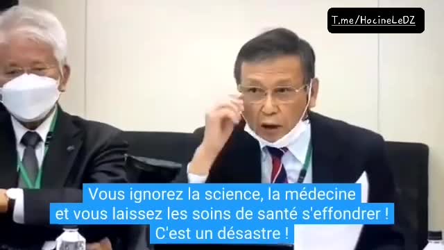 🇯🇵 Kyoto - Pr Masanori FUKUSHIMA : ''la vaccination est un désastre''.