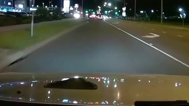 Dash Cam Car Crash Trucker