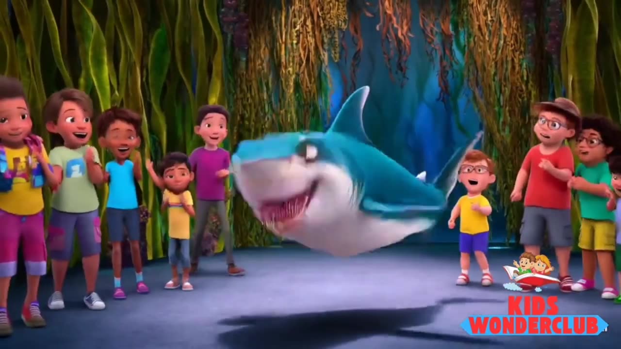 Baby Shark Dance Party Song | Fun Kids Songs with Sharks, Girls & Boys | Most Viewed Shark Song !