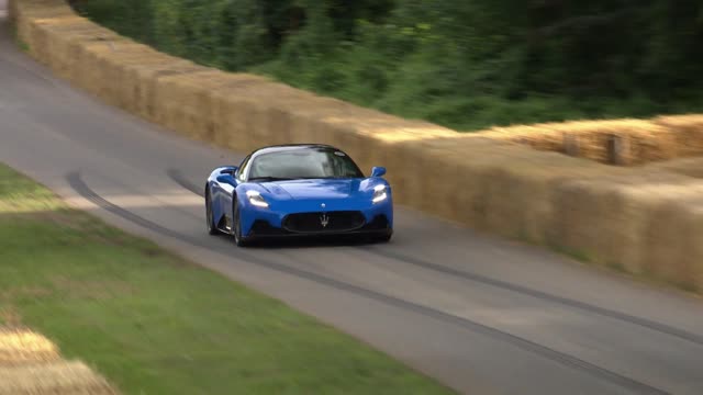 The Maserati MC20 at the Goodwood Festival of Speed Hillclimb