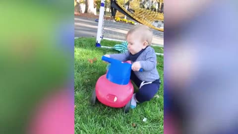 Try Not To Laugh _ Funniest Baby's Outdoor - Funny Baby Videos