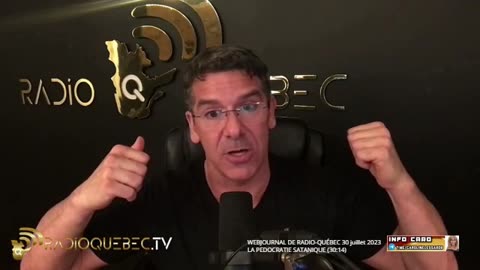 Extrait du WEBJOURNAL DE RADIO-QUÉBEC 30 juillet 2023 - LA PEDOCRATIE SATANIQUE - Honte