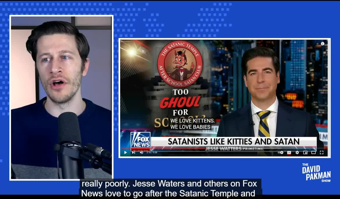 Fox Host Tries Confronting Satanic Leader, Goes Bad Quickly