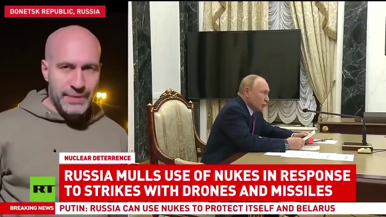 Putin just announced to use NUCLEAR weapons if a mass missile attack comes