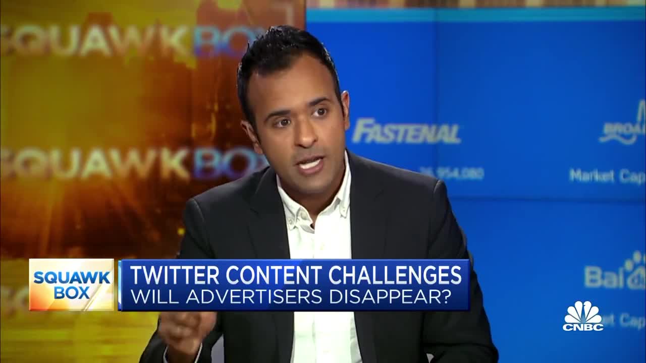 Vivek Ramaswamy Schools CNBC Panel on Twitter's Role in Censorship & Threats to Democracy