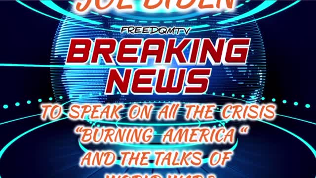 The president about to give us all the answers in breaking news report