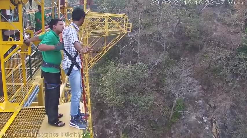 Funny Bungee jump