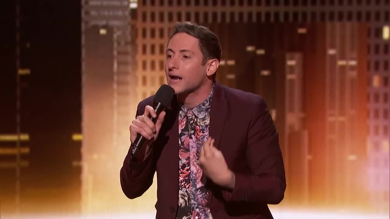 Samuel J Comroe: Comedian Tells Funny Story About His Tourette Syndrome - America's Got Talent 2018