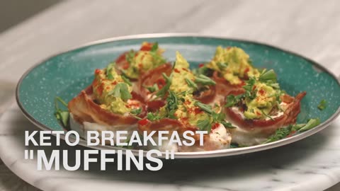 Keto Breakfast Muffins Keto Bacon - Egg Bites Recipe