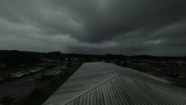 Time lapse of the remnants of Ida over Florida.