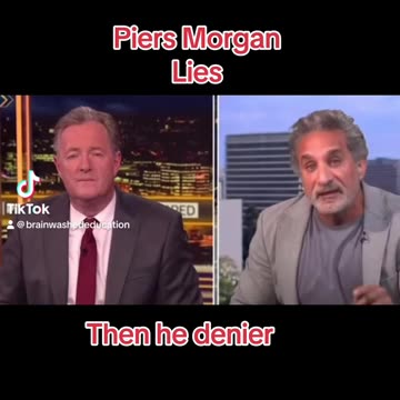 Piers Morgan lies