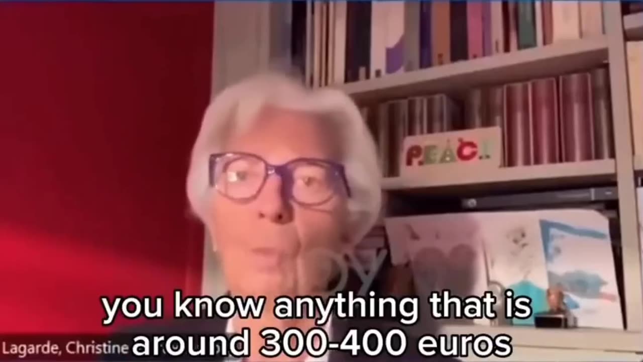 IMF CEO Christine Lagard says Europeans could go to Jail if they spend over €1000 Euros in cash