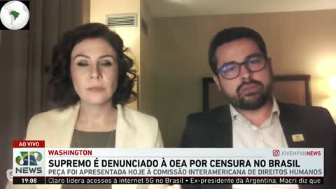 PAULO FIGUEIREDO E CARLA ZAMBELLI NA COMISSÃO INTERAMERICANA DE DIREITOS HUMANO