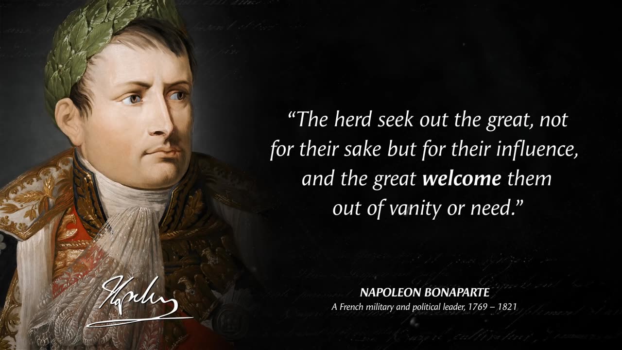 Napoleon Quotes you need to Know before 40