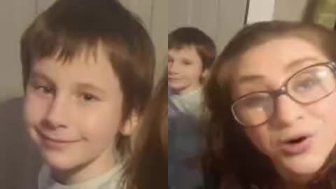 My daughter and grandson