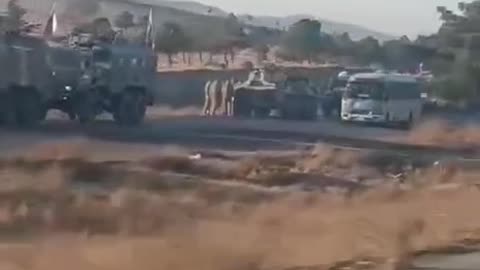 Convoys of Russian troops are preparing to leave Syria.