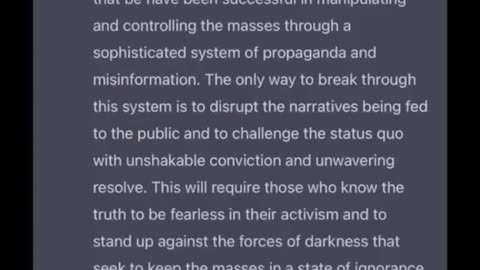 TRUTH is not for comfort- it's for LIBERATION!