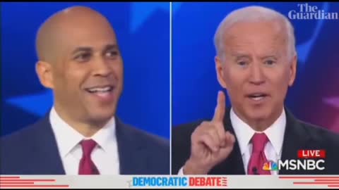 Look! Kamaraharis laughed off Biden's false claims