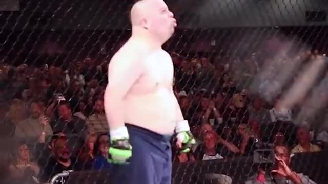 WHEN UFC CHAMPION FOUGHT A DISABLED MAN