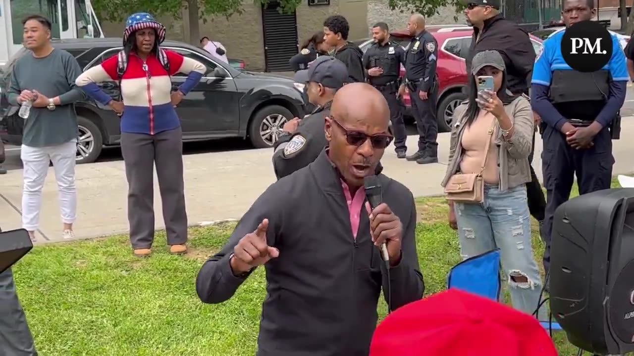 Speaker Kevin Jenkins urged minorities to support Donald Trump for president During Bronx NY rally