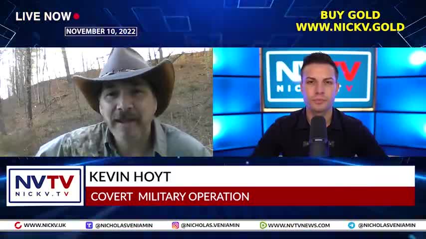 KEVIN HOYT DISCUSSES COVERT OPERATION WITH NICHOLAS VENIAMIN