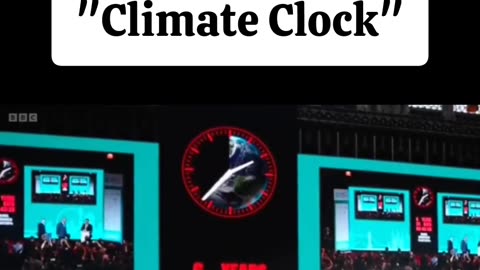 Activating the climate clock