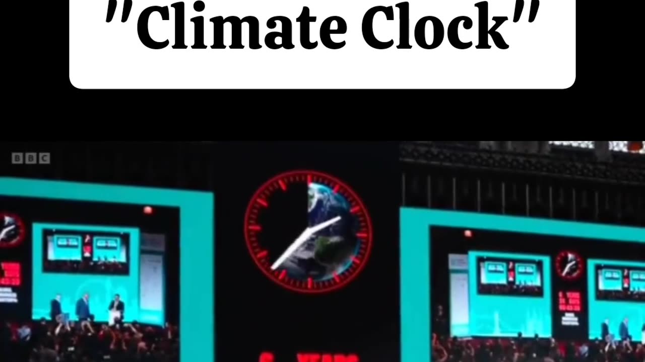 Activating the climate clock