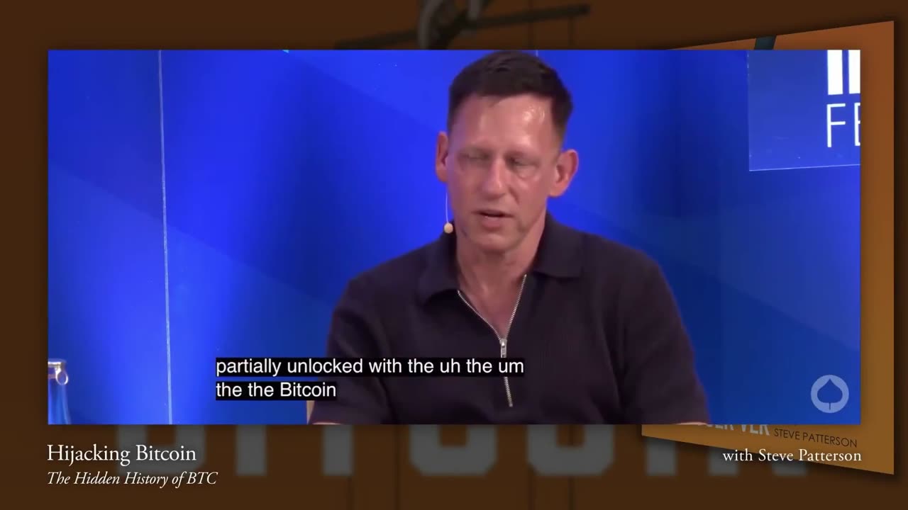 Peter Thiel Is Telling You that BTC Was Hijacked