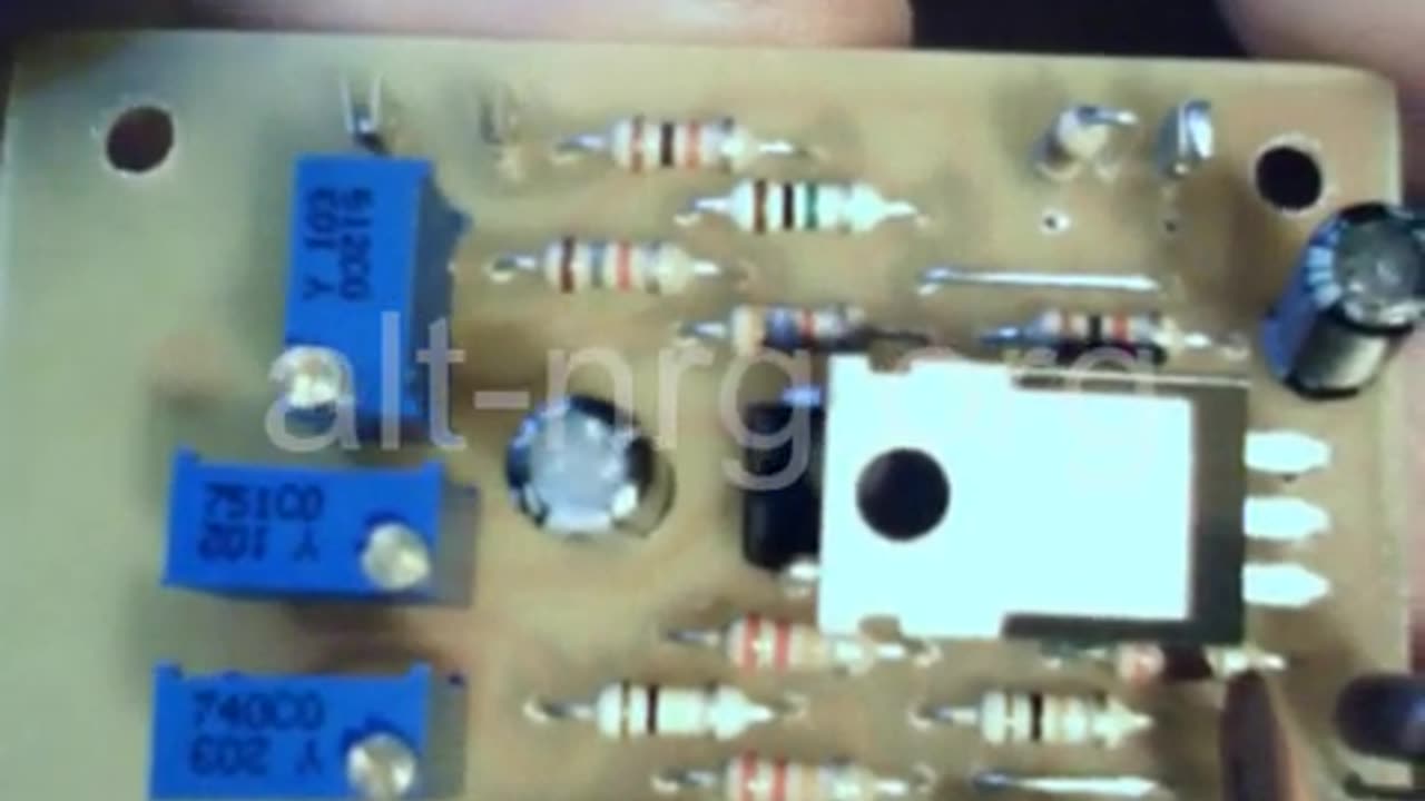 #126 - 20080905 - PWM Etched PC board assembly