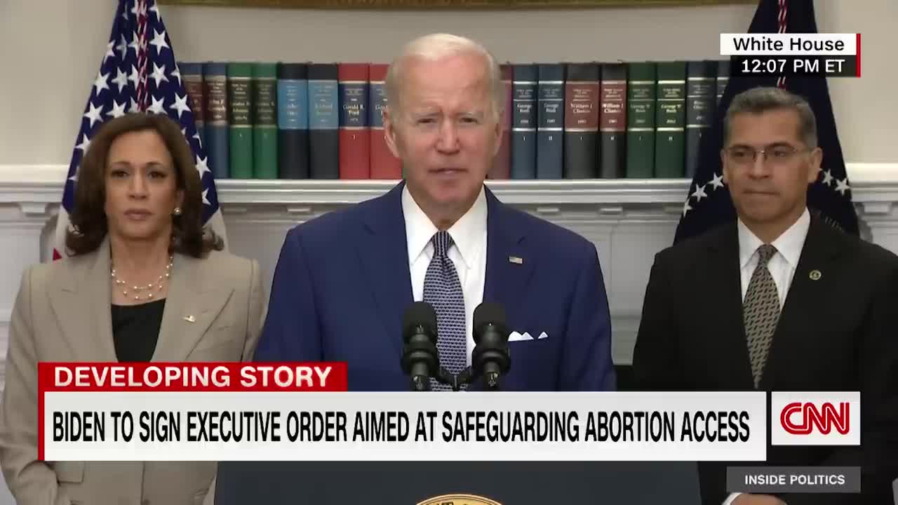 Biden signs executive order aimed at safeguarding abortion rights