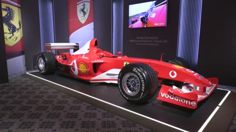 Ferrari do hexacampeonato de Schumacher na F1 será leiloada | AFP