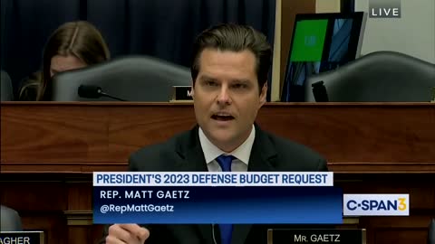 Gaetz SLAMS on Austin!