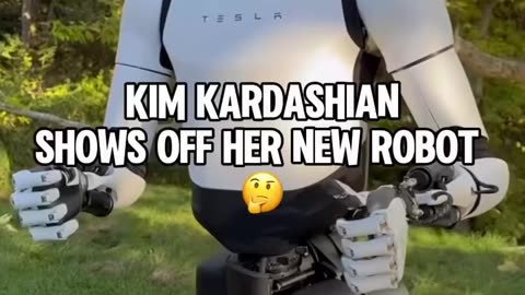 Did you know Kim Kardashian already has a Tesla bot? #teslabot #kim #tesla #kardashian