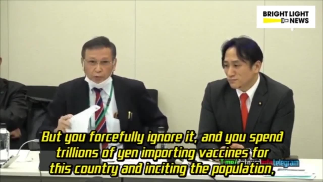 (Reminder) Japanese Professor calls for investigations and end to Covid Jabs (2022)