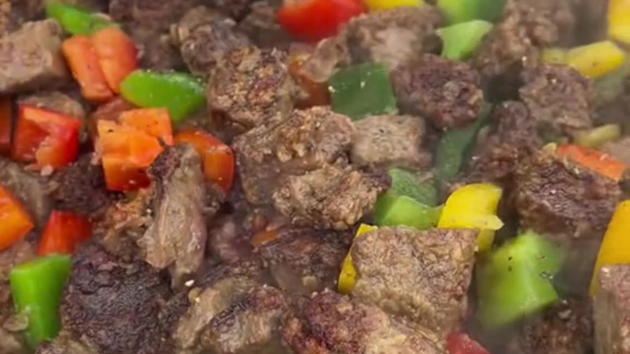 Яловича печінка на вогні