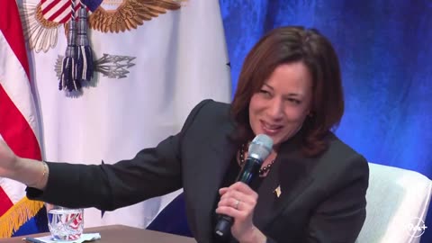 Kamala Harris: "Oh, I have puns on water. Ha ha ha ha!"