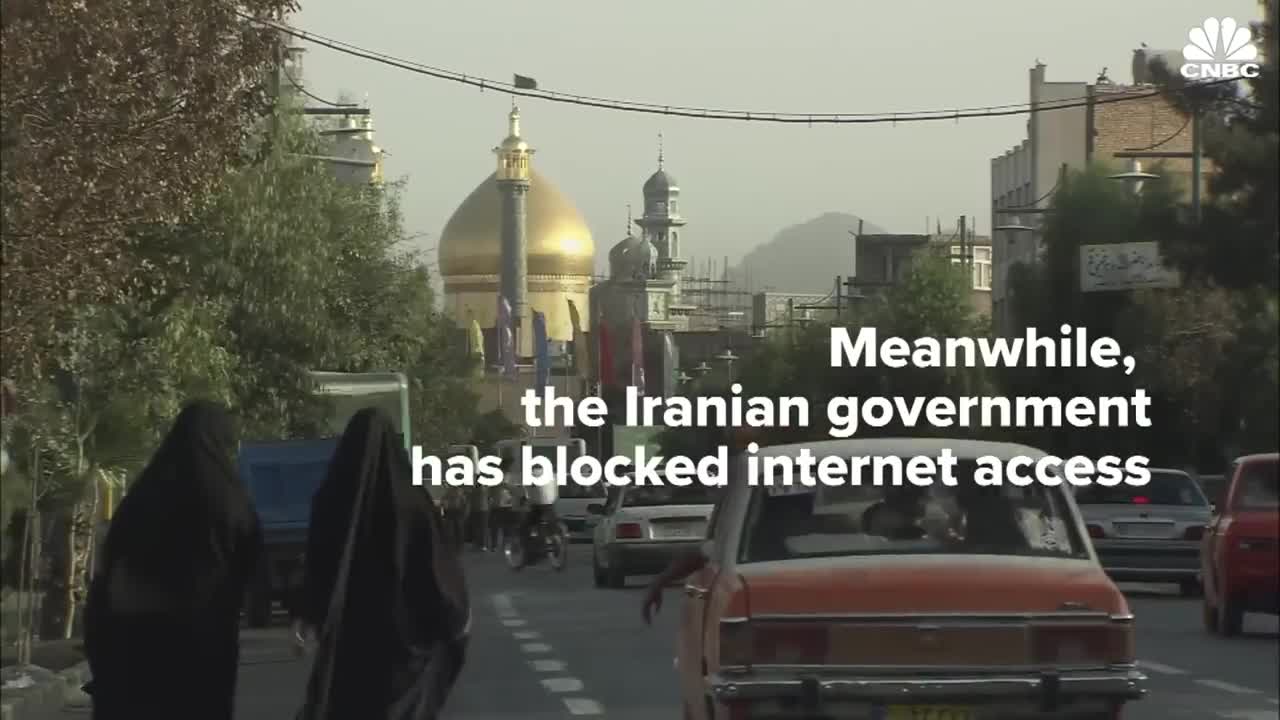 Protests in Iran spread throughout the country