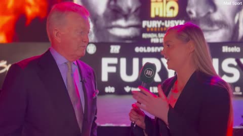 Tyson Fury vs Oleksandr Usyk will be 'a bit special'