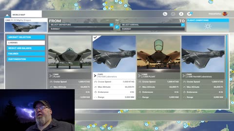 SCENIC CHILL WITH THE GREYBEARD! FLYING THE CHINESE J-20B JET FIGHTER OVER FRANCE!!