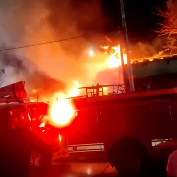 Incendio en La Esperanza