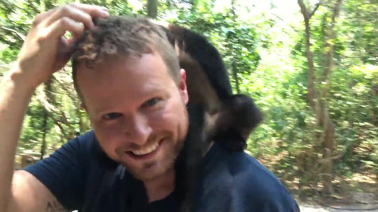 Gumbalimba Park in Roatan, Honduras