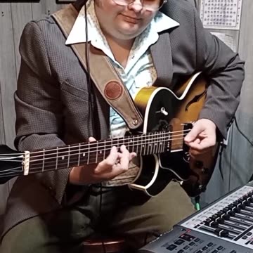 Trent Page recording jazz!