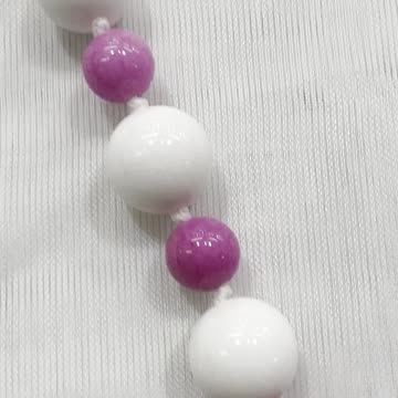 Handmade + Knotting Unique 20” Statement Necklace with 925 Silver, Jade, Agate