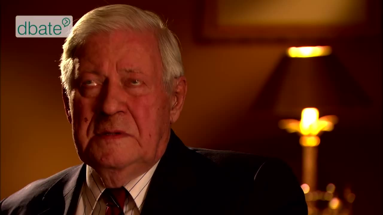 Helmut Schmidt über seine Beziehung zu Henry Kissinger