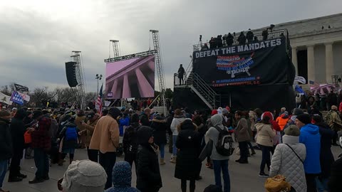 1/23/2022 DC Protest 12 Defeat Mandates and Tyranny march rally