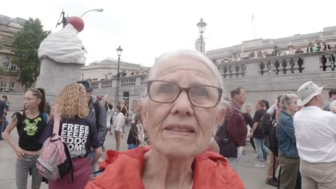 Trafalgal London Protest 24 July 2021 Ep1